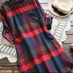 Cupshe Lady Leisure Plaid dress